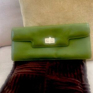 Vintage Green Antonio Melani Clutch